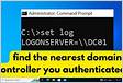 How to Find Which Logon Server You Authenticated